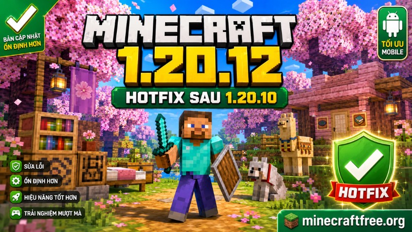 Minecraft 1.20.12 APK