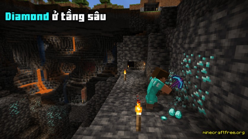Đào kim cương tầng sâu trong 1.20.2