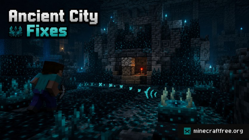 Ancient City fixes trong Minecraft 1.19.20